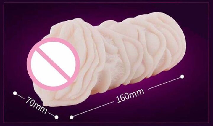 Kích thước nhỏ gọn của âm đạo giả Leten AD52A với chiều dài 16cm và rộng 7cm