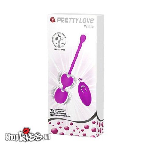 Se Khít Cô Bé, Thăng Hoa Với Bóng Tập Prettylove DC55V Bóng tập massage âm đạo Prettylove Willie DC55V giá bao nhiêu
