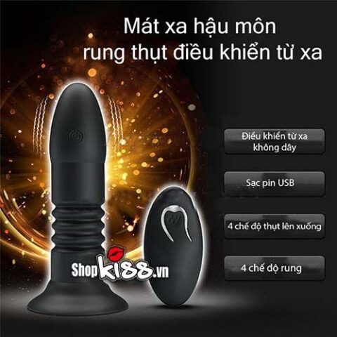 Khám Phá Kelly HM02H: Máy Massage Hậu Môn Rung Thụt Đỉnh Cao Máy massage hậu môn Kelly HM02H ở đâu bán chất lượng