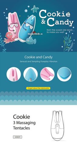Svakom Cookie & Candy: Bí Mật Kích Thích Đa Điểm Của Nàng may rung kich thich nhu hoa va diem g tai tphcm