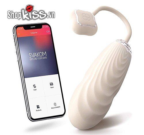 Svakom Aravinda: Trứng Rung App Thông Minh Cho Nàng Thăng Hoa Trứng rung cao cấp kết nối qua app Svakom Aravinda có tốt không