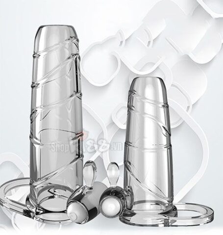 Bao đôn quai đeo hở đầu BD30 chất liệu silicone trong suốt mềm mại nhìn cận cảnh